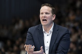 Le coach fribourgeois Thibaut Petit peut être fier de ses joueurs KEYSTONE/ANTHONY ANEX